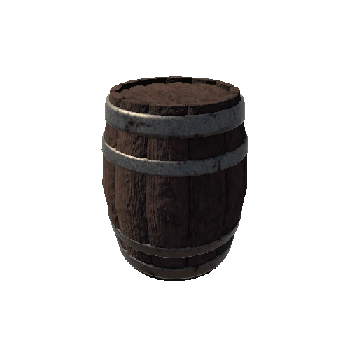 Barrel Dry Highpoly